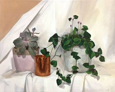 Print of Fine Art Botanic Paintings by Jessica Guthrie