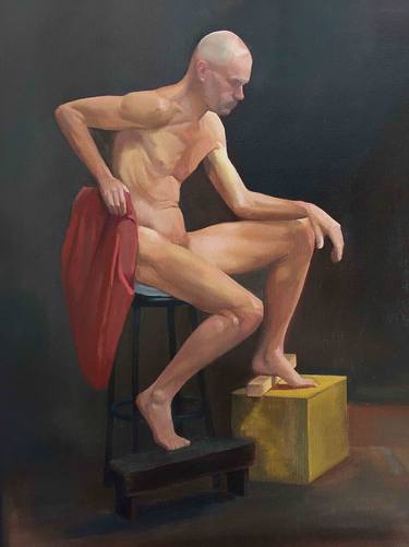 Print of Figurative Nude Paintings by Jessica Guthrie