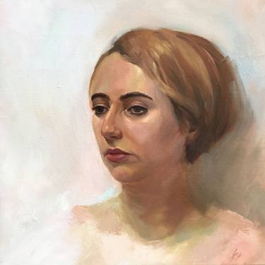 Original Portrait Painting by Jessica Guthrie