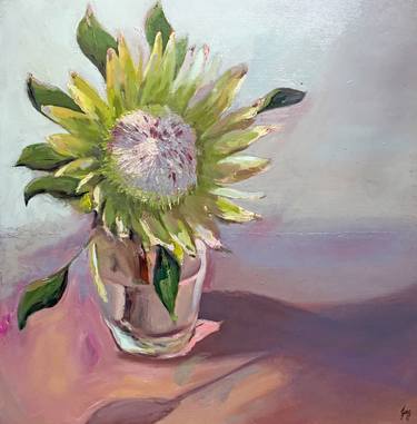 Original Expressionism Floral Paintings by Jessica Guthrie