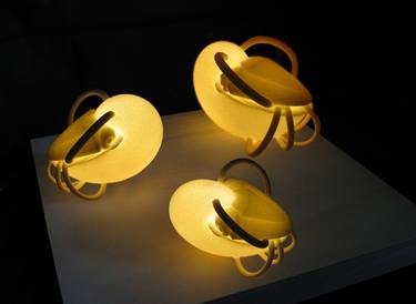 Saatchi Art Artist Sandra Simon Skylar Schmidt; Sculpture, “Nautilus Lights” #art