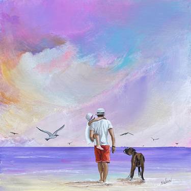 Original Beach Paintings by Dan Nelson