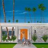 Collection Pop Art Scenes Inspired by David Hockney