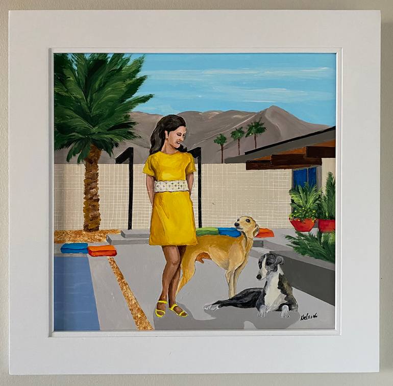 Original Figurative Women Painting by Dan Nelson