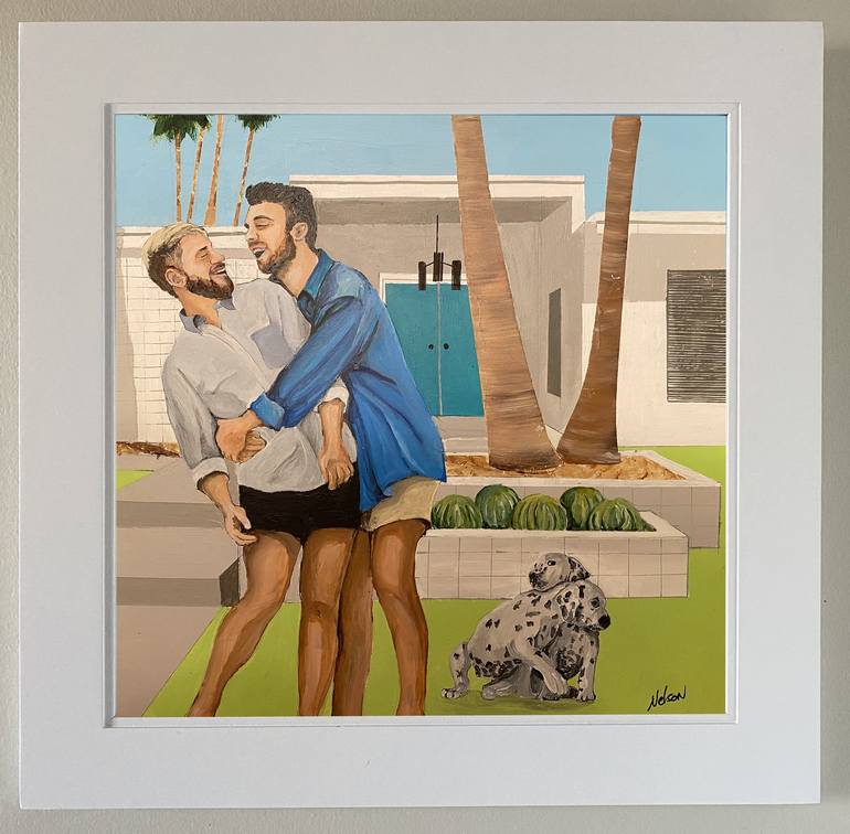 Original Love Painting by Dan Nelson