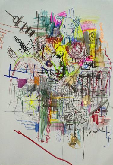 Original Abstract Drawings by Matthieu SCHMIDLIN