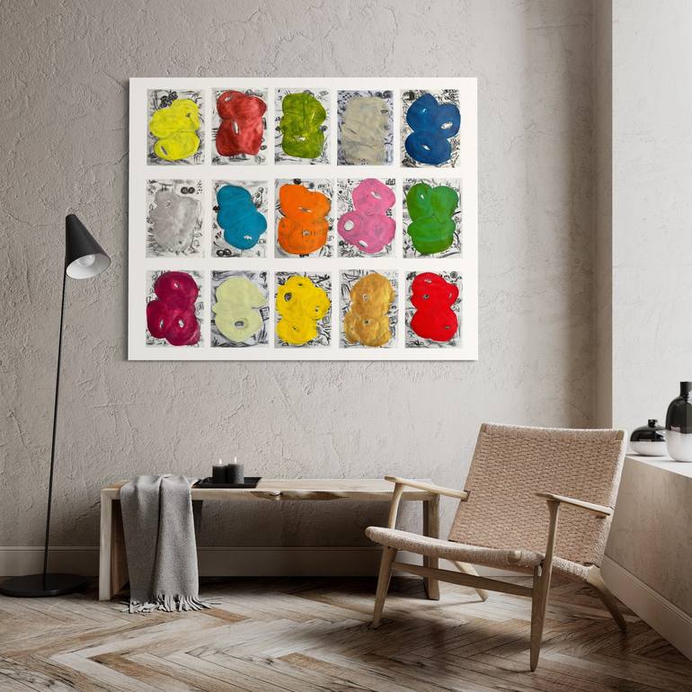 Original Abstract Painting by Adriana Carambia
