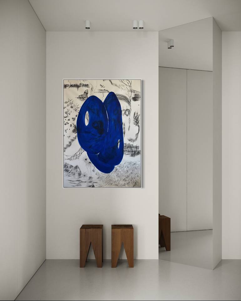 Original Abstract Expressionism Abstract Painting by Adriana Carambia