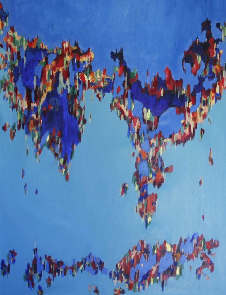 Print of Abstract Expressionism Abstract Paintings by Adriana Carambia