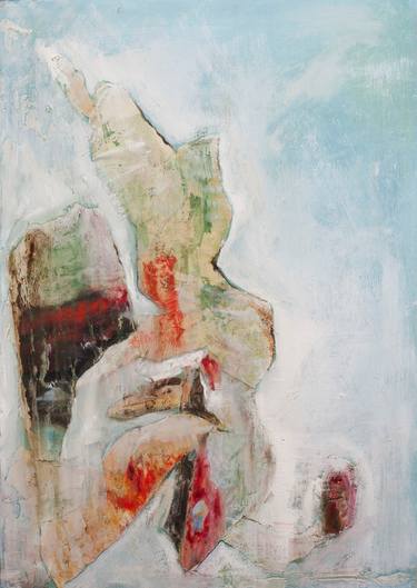 Print of Abstract Expressionism Abstract Paintings by Thekla Papadopoulou