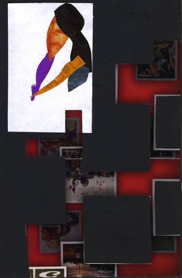 Original Expressionism Sports Mixed Media by Dan Vance