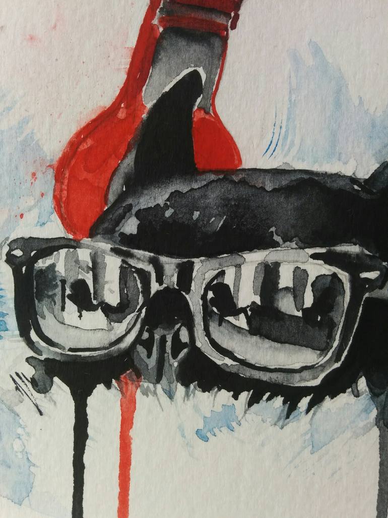 Original Pop Art Animal Painting by Jelena Nova