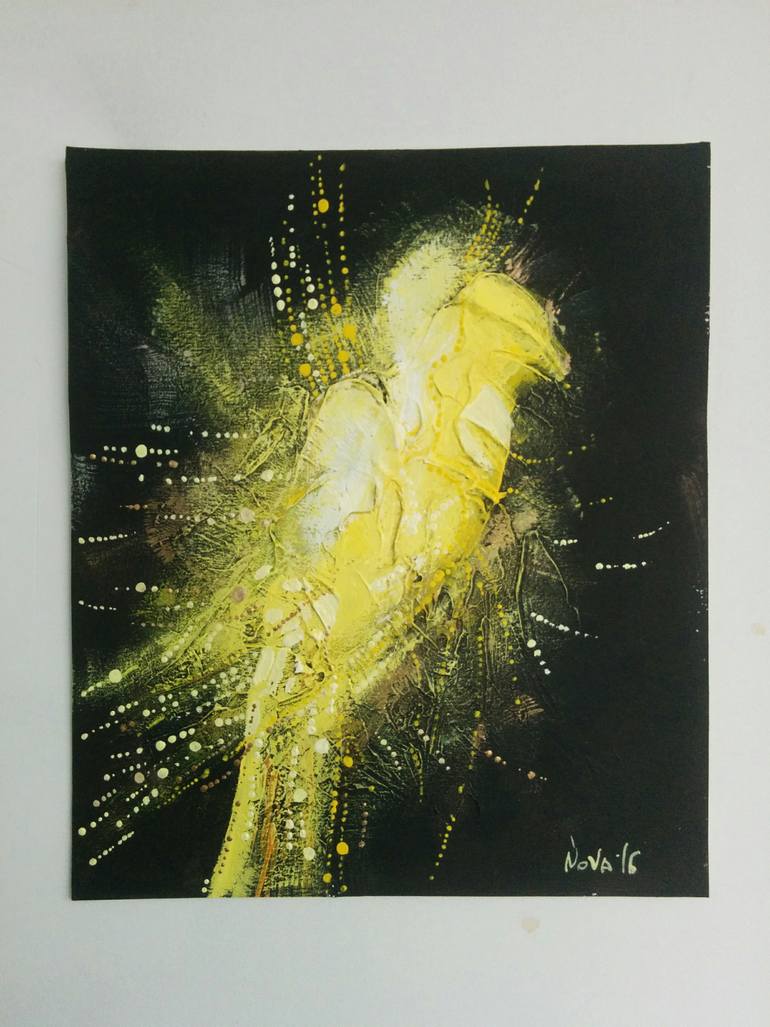 Original Illustration Abstract Painting by Jelena Nova
