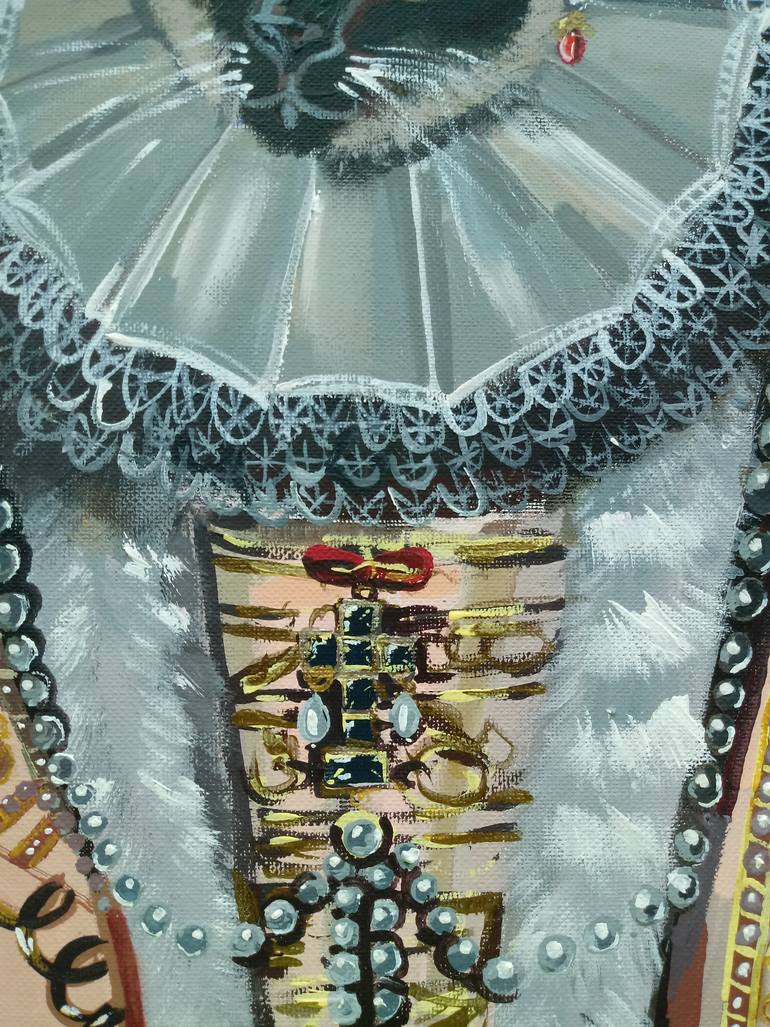 Original Figurative Animal Painting by Jelena Nova