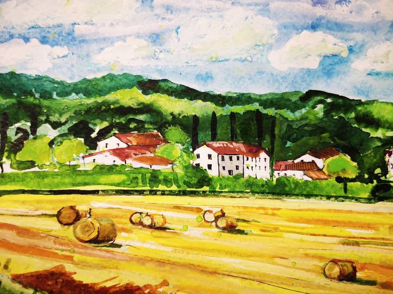 Original Landscape Painting by Jelena Nova