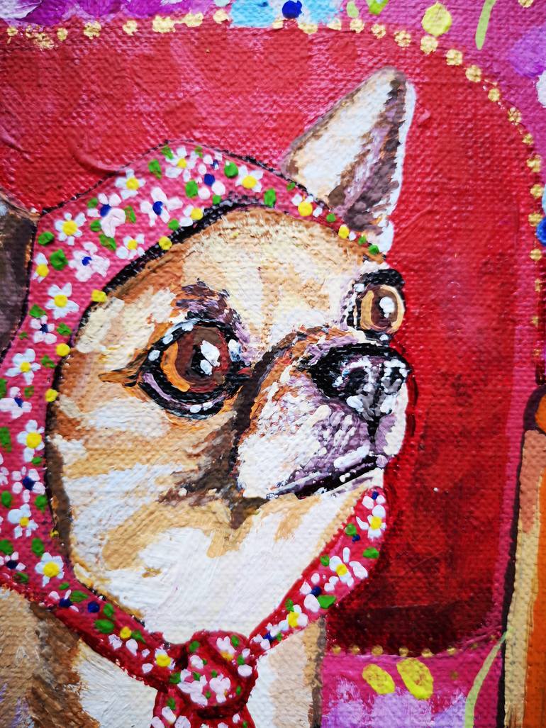 Original Impressionism Animal Painting by Jelena Nova