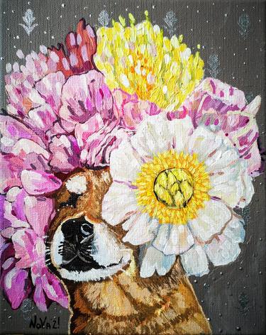 Print of Impressionism Floral Paintings by Jelena Nova