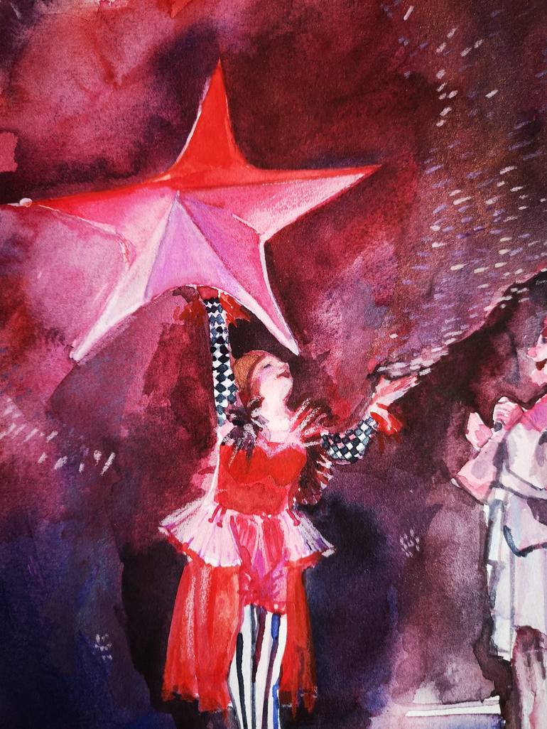 Original Performing Arts Painting by Jelena Nova