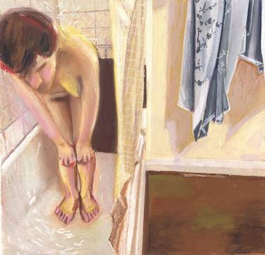 Woman In Shower II thumb