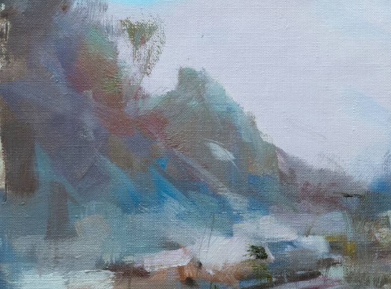 Original Abstract Landscape Painting by Yuri Pysar