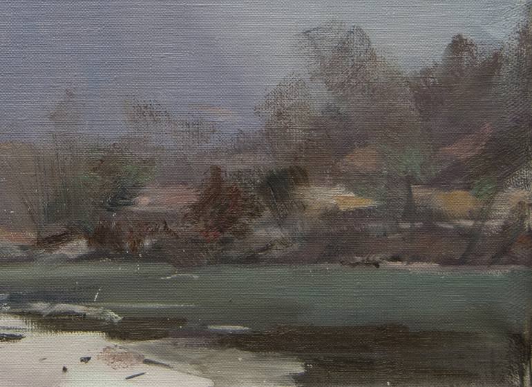 Original Abstract Landscape Painting by Yuri Pysar