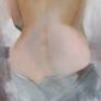 nude painting back view
