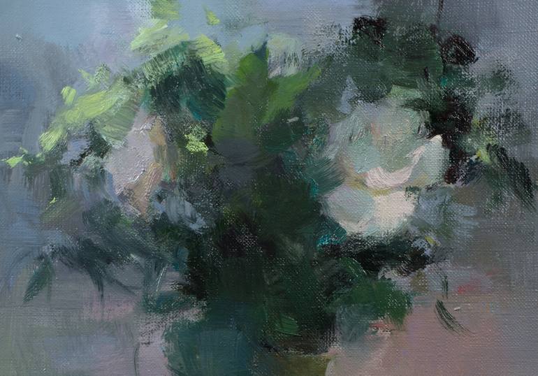 Original Abstract Expressionism Abstract Painting by Yuri Pysar