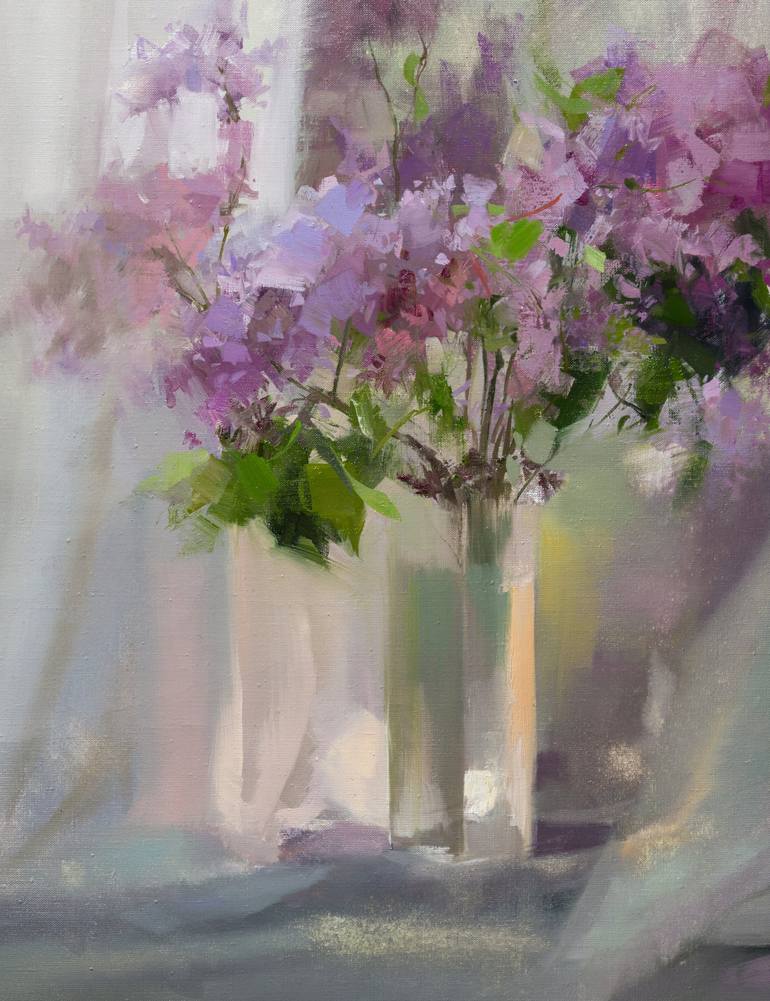 Print of Abstract Botanic Paintings by Yuri Pysar