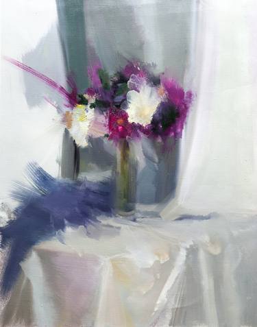 Original Abstract Expressionism Abstract Painting by Yuri Pysar