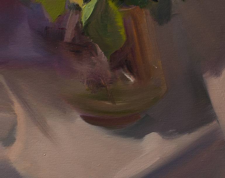 Original Contemporary Floral Painting by Yuri Pysar