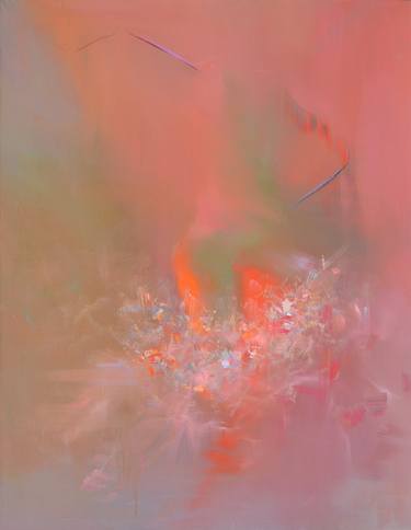 Abstract painting "Soft Red"  from the Ballet Series 2014, 110x85 thumb