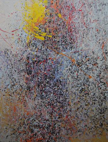 Original Abstract Expressionism Abstract Paintings by Yuri Pysar