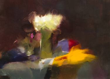 Abstract Still Life Painting "News of Smelling" thumb