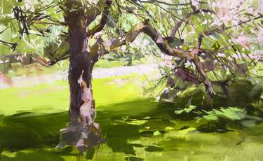 Original Abstract Expressionism Landscape Paintings by Yuri Pysar