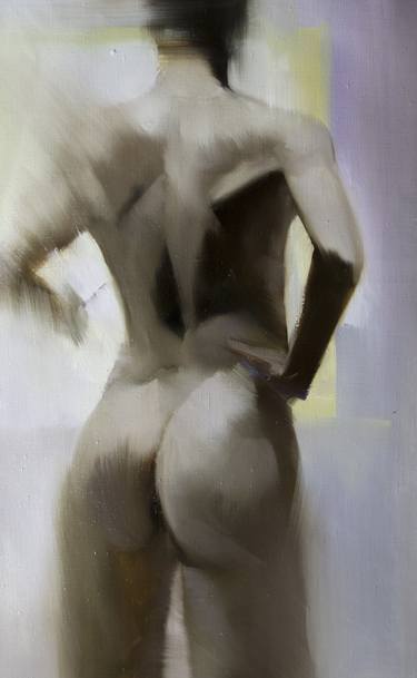 Original Expressionism Nude Paintings by Yuri Pysar
