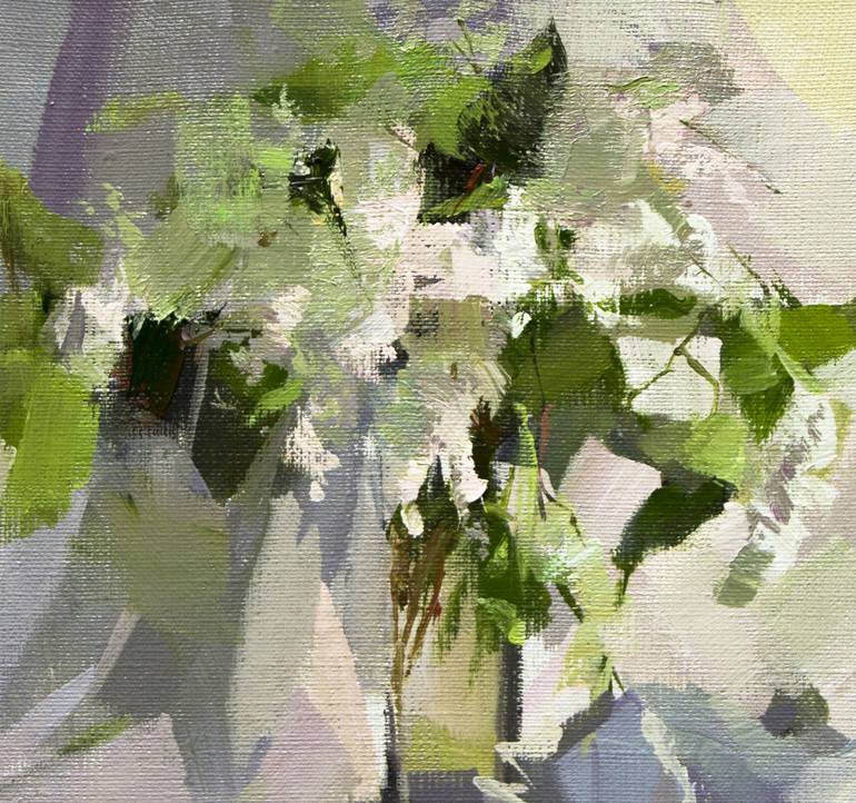 Original Abstract Expressionism Abstract Painting by Yuri Pysar