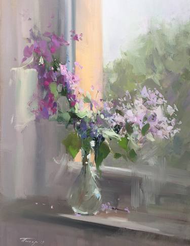 Original Floral Paintings by Yuri Pysar
