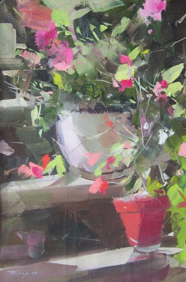 Print of Abstract Garden Paintings by Yuri Pysar