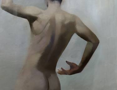 Male nude painting - Male Torso thumb