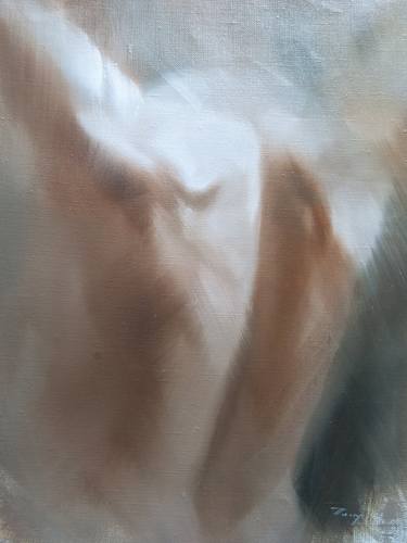 Saatchi Art Artist Yuri Pysar; Paintings, “Fragment of the Male Back” #art