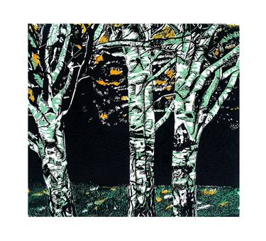"Aspen Trees in Autumn" -  Limited Edition 10 thumb