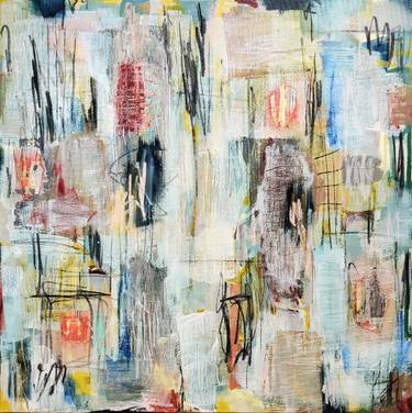Original Abstract Expressionism Abstract Paintings by Eugenia Rodriguez