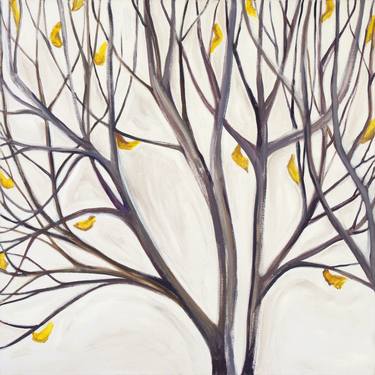 Original Tree Paintings by Zenia Dimitrakopoulou