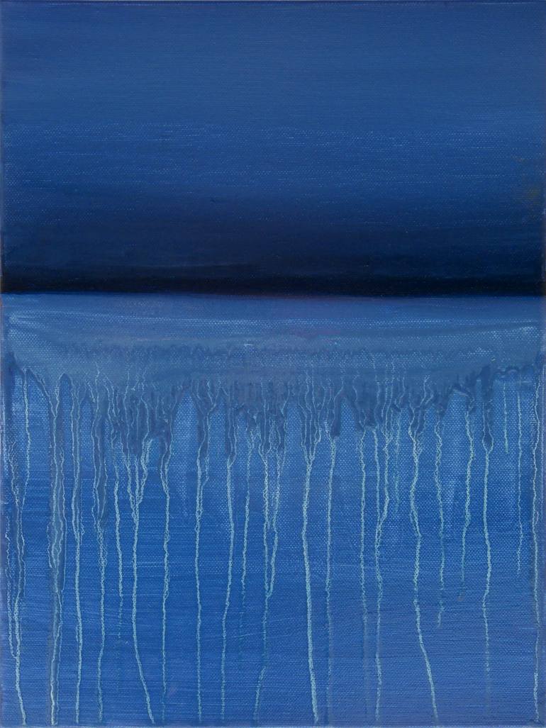 Under The Moonlight Painting By Zenia Dimitrakopoulou Saatchi Art