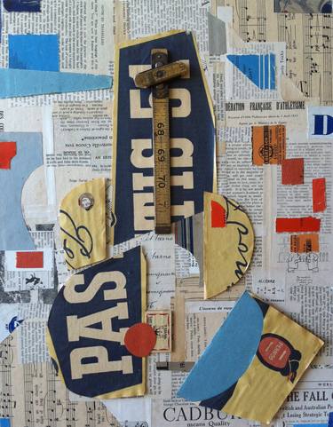 Picasso Guitar Collage #6 thumb
