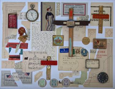 Print of Abstract Political Collage by James Cuming