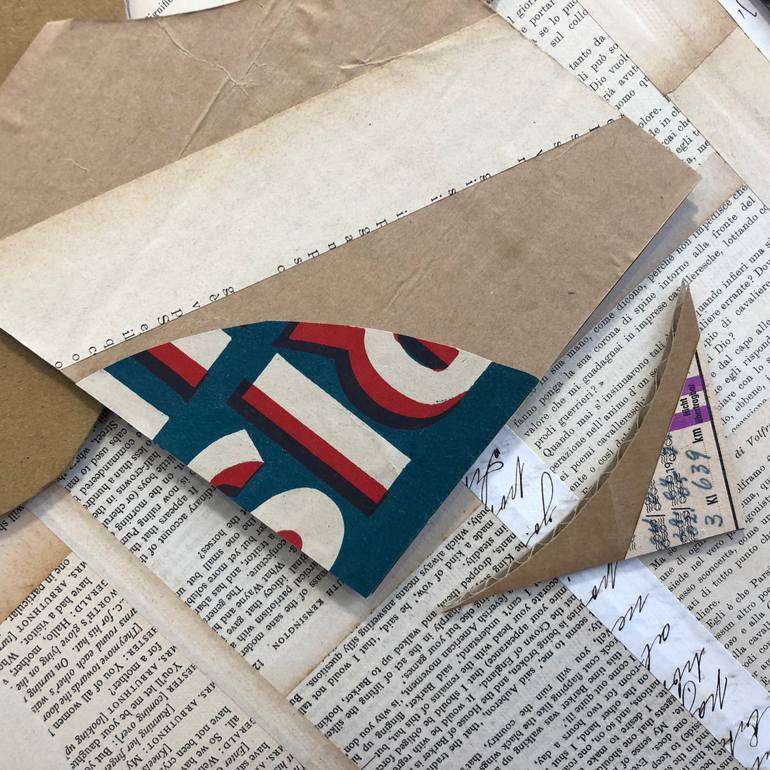 Original Other Abstract Collage by James Cuming