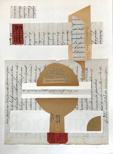 Original Abstract Collage by James Cuming
