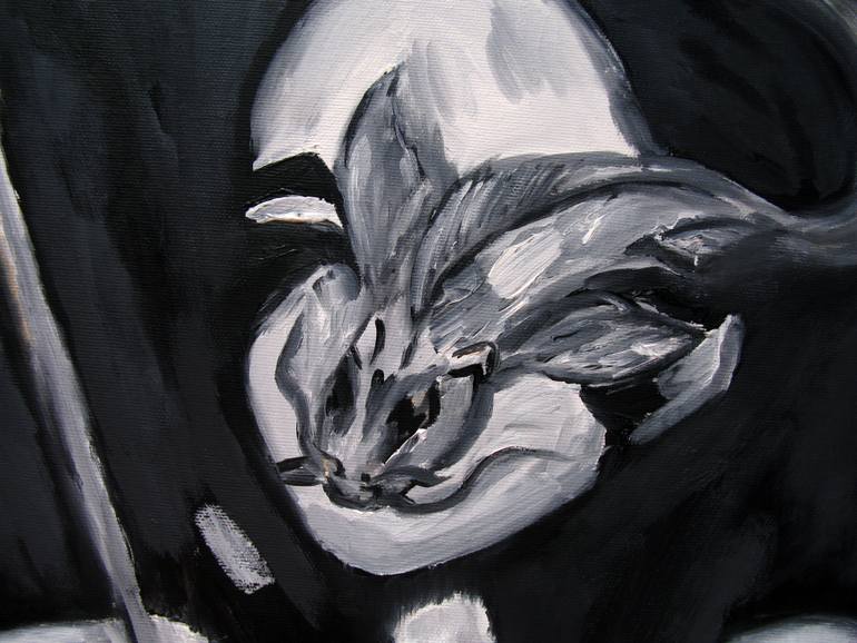Original Conceptual Women Painting by Oksana Budnichenko