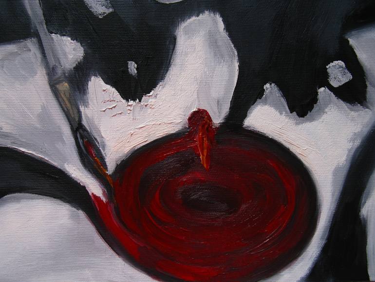Original Conceptual Women Painting by Oksana Budnichenko
